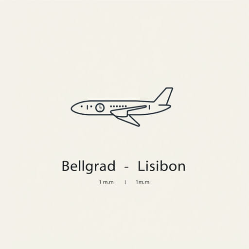 Beograd Lisabon Trajanje Leta