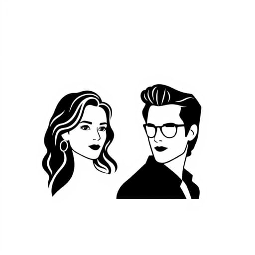 Blake Lively and Penn Badgley