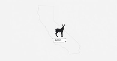 California Pronghorn Zone Map