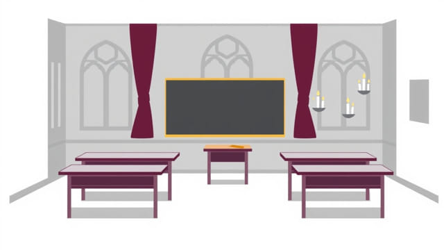 Classroom 1B Hogwarts Mystery