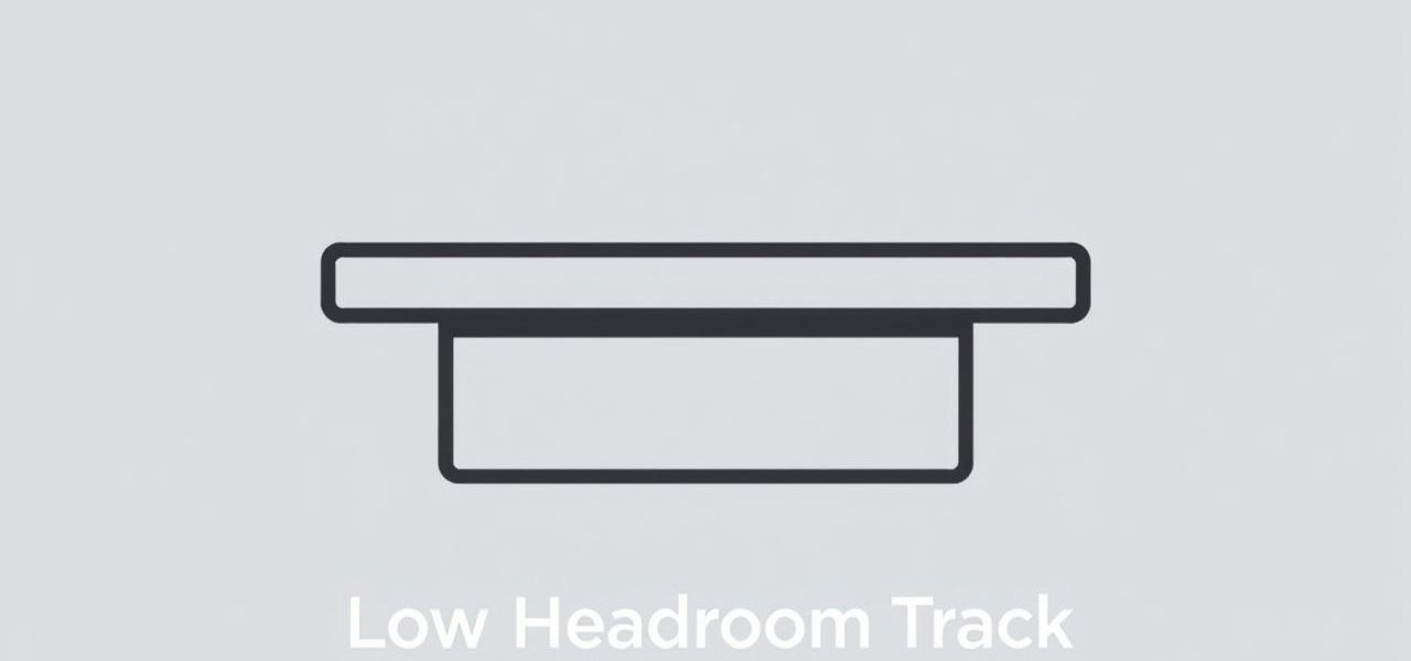 Clopay Low Headroom Track
