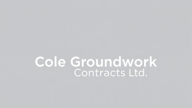 Cole Groundwork Contracts Ltd