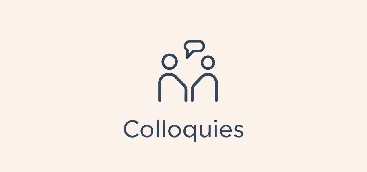 Colloquies Meaning in English