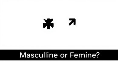 Comma: Masculine or Feminine?