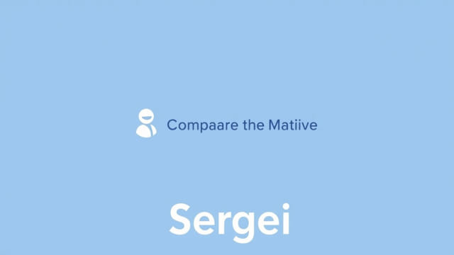 Compare The Market Sergei