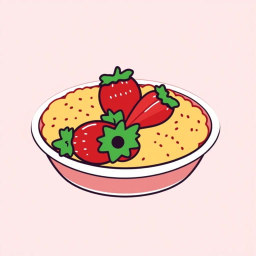 Easy Strawberry Rhubarb Crisp