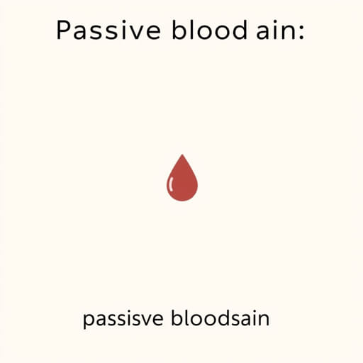 Example of Passive Bloodstain