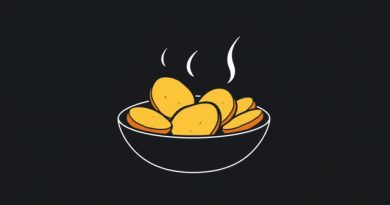 Fried Potatoes in Skillet