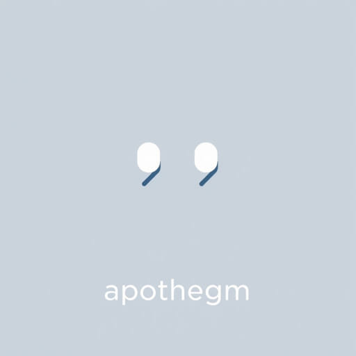 How to Pronounce Apothegm