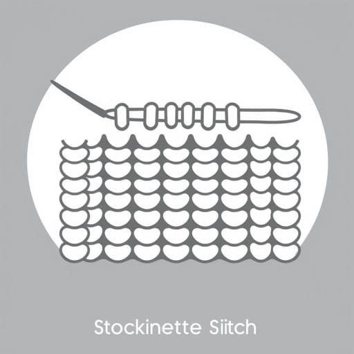 How to Stockinette Stitch