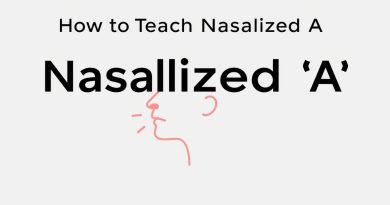 How to Teach Nasalized A