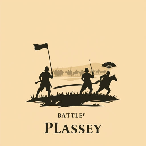 In The Battle of Plassey