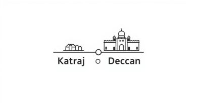 Katraj To Deccan Distance