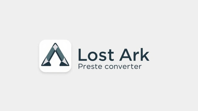 Lost Ark Preset Converter