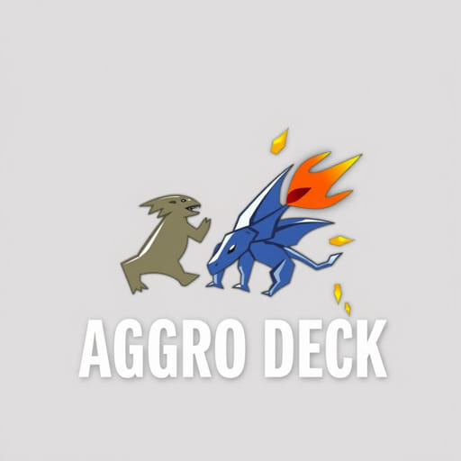 What is an aggro deck MTG